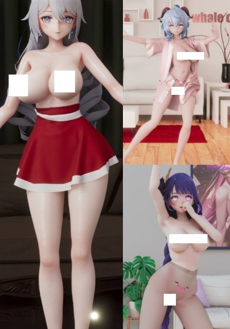 [MMD] Whale-cat合集