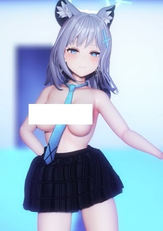 [MMD] シロコ_デビルじゃないもん