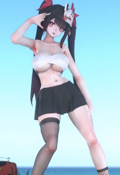 [MMD] 好想摸鱼141