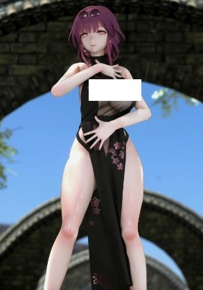 [MMD]好想摸鱼moyuu 142 (r18)